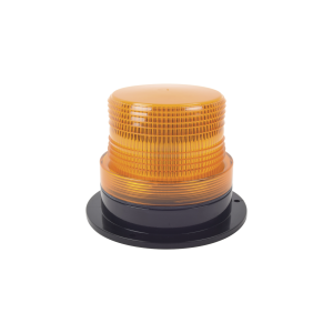 Burbuja brillante de Larga Vida Útil con 8 LEDs, color ámbar, domo ámbar, 12Vcd