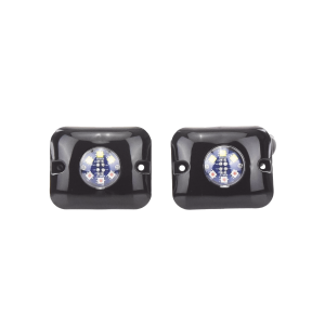 Estrobos Ocultos de 6 LED, Color ámbar / claro