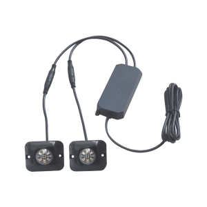 Par de Lámparas Ultra Brillantes con 6 LEDs cada una, Color Azul/Claro, Ideales para Vehículos Encubierto