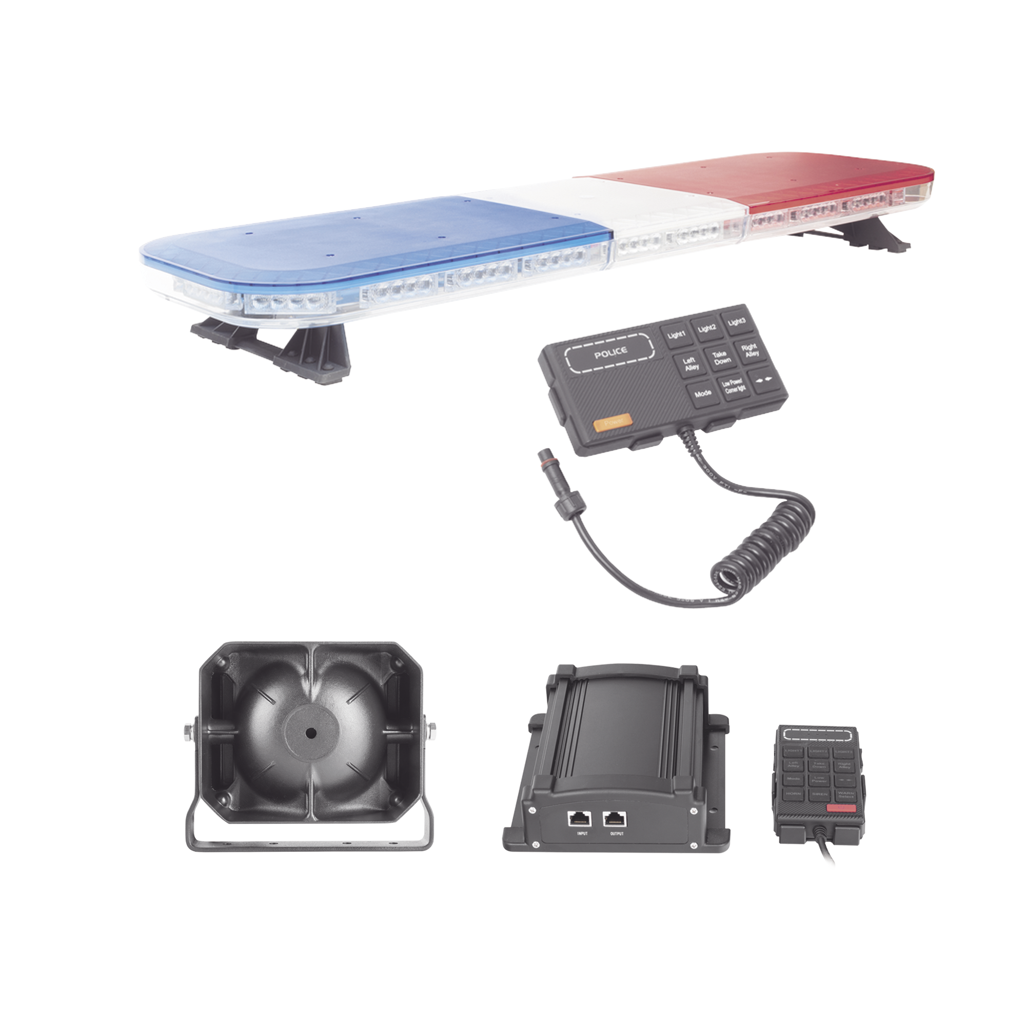 Kit básico para equipamiento de unidades de Seguridad Pública