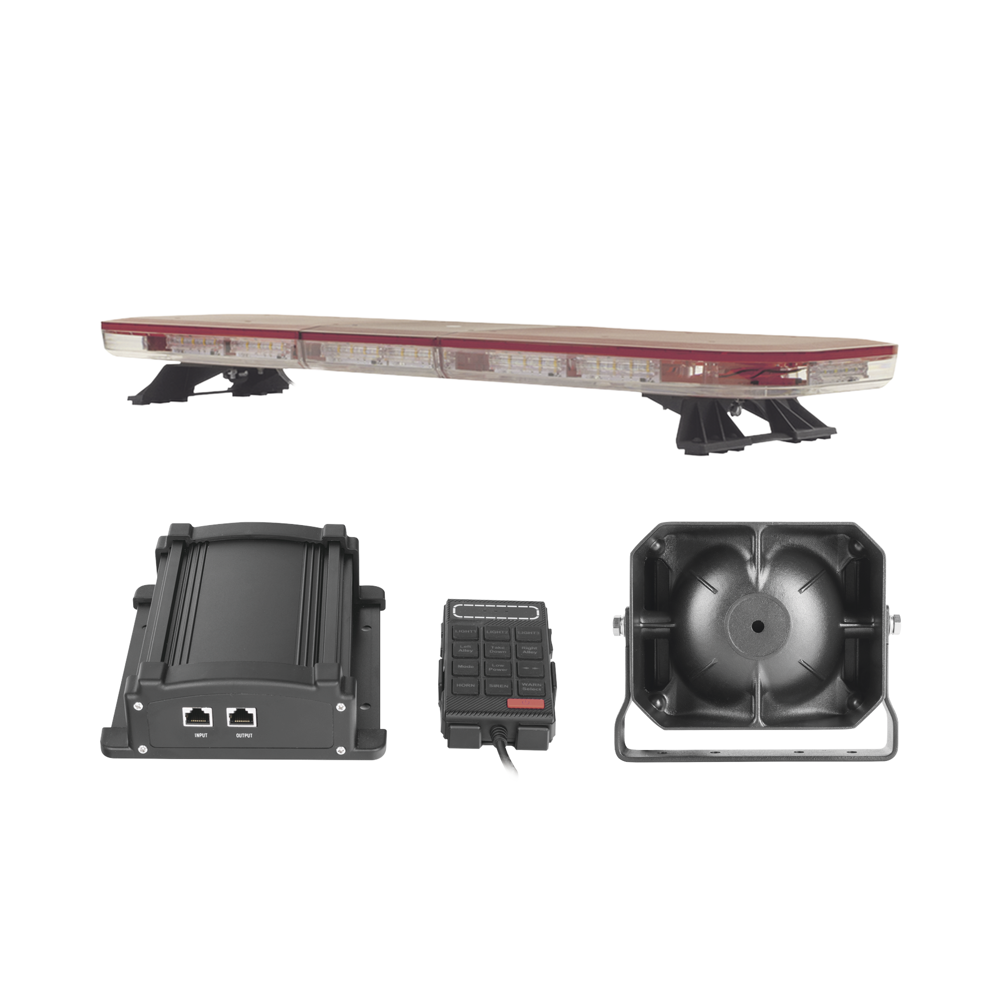 Kit básico para equipamiento de unidades de emergencias, ambulancias y vehículos de bomberos