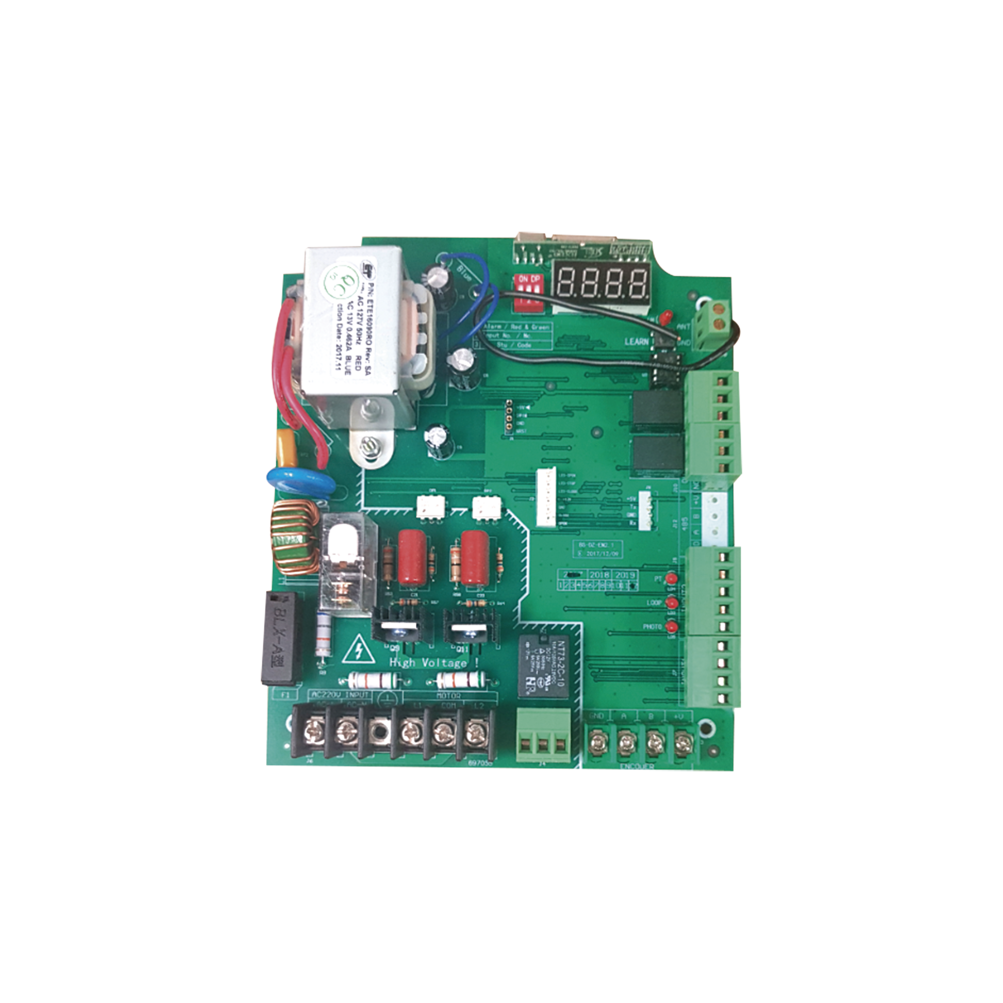 Tarjeta Electrónica Para Barreras Vehiculares XBS-5000, XBF-3000, XBS-5002, XBF-3002, XBS-4M-LA y XBS-4M-RA