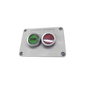 Botonera Doble Para Barreras Vehiculares, Operadores Corredizos y Abatibles.