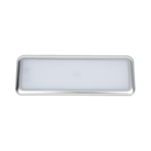 Luz LED Rectangular para interiores, 48 LED, 12-24 Vcd, 1392 lúmenes