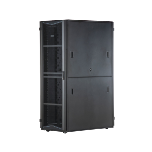 Gabinete FlexFusion para Centros de Datos, 45 UR, 800 mm de Ancho, 1200 mm de Profundidad, Fabricado en Acero, Color Negro