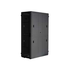 Gabinete FlexFusion™ XGL (Light) para Centros de Datos, 42 UR, 600 mm de Ancho, 1200 mm de Profundidad, Fabricado en Acero, Color Negro