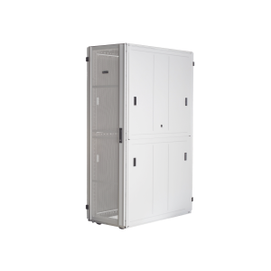 Gabinete FlexFusion™ XGL (Light) para Centros de Datos, 42 UR, 800 mm de Ancho, 1070 mm de Profundidad, Fabricado en Acero, Color Blanco