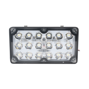 Luz de Escena de 6X3", Color Claro, Ideal para Ambulancias y Vehiculos de Trabajo