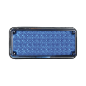 Luz de advertencia de 7x3", Color Azul, Ideal para ambulancias