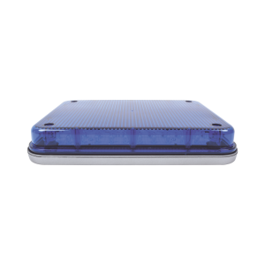 Luz de advertencia de 9x7", Color Azul, Ideal para Ambulancias