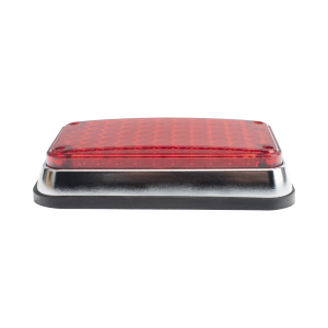 Luz de Advertencia de 6X4", Color Rojo, Ideal para Ambulancias