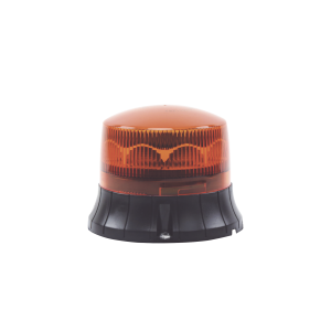 Burbuja LED giratoria de color ámbar, 9 LEDs, montaje permanente