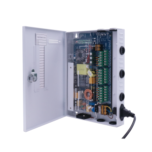 Fuente PREMIUM / 11-15 V / 18 canales / 20 A / Alta tecnología en seguridad / Doble ventilador / Hasta 1.8 Amperes por Salida / Filtro de ruido por canal / Diseño de alta gama.