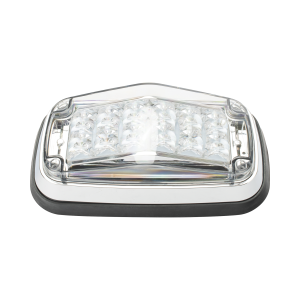 Luz de advertencia 8 X 4", Color Claro, IP67, SAE, Ideal para Ambulancias