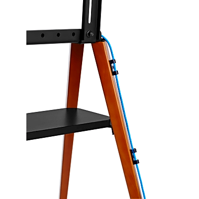 Soporte de TV Tipo Caballete / Pantallas hasta 75 Pulgadas / VESA 200x200 a 600x400 / Carga 40 kg / Altura Ajustable 905-2590 mm / Cable Anti-Caída - Image 5
