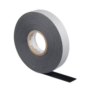 Cinta Eléctrica STRONGHOLD para Aislar de Caucho EPR, Autofusionable, Uso Industrial en Uniones de Alto Voltaje y Temperatura, Grosor 0.76mm (30 mil), Ancho 19mm, y 9.1m Largo, Color Negro.