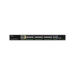 Switch de Agregación Capa 3 / 4 Puertos Gigabit Ethernet / 24 Puertos Gigabit SFP / 4 Puertos 10Gigabit SFP+ / QoS Integrada / Soporte IPv6 e IPv4 / Seguridad Avanzada / Stacking /