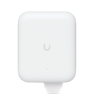 Access Point UniFi WiFi U7 Outdoor WiFi 7 802.11be Doble Banda, MU-MIMO 2x2 en Cada Banda, Puerto de 2.5 GbE, Antena Sectorial Integrada de 90° en 2.4 GHz y 45° en 5 GHz, Conectores para Antenas Omnidireccionales (incluidas), No Incluye Inyector P