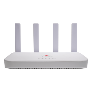 ONU GPON/EPON con Wi-Fi 6 AX1500 / Wi-Fi Doble banda 2.4 y 5 GHz / 4 Puertos Gigabit / Puerto PON SC/APC