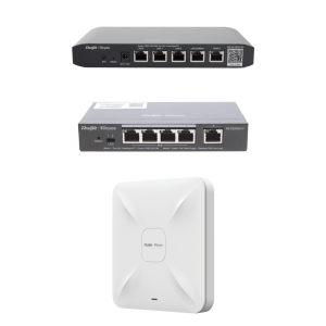 Equipos Ruijie DEMO Ideal para Probar Integraciones de Redes y WiFi 5 con CCTV