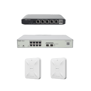 Solución Completa de Red para hasta 100 Clientes y hasta 2 servicios de Internet., Ideal para Iniciar un Proyecto de Hotelería u Oficina