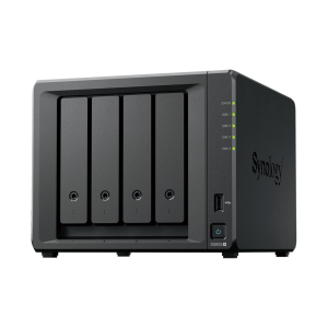 NAS DiskStation DS925+ | 4 Bahías | Expandible a 9 Bahías | 2 Puertos 2.5GbE | 2 Ranuras M.2 NVMe | AMD Ryzen V1500B | 4 GB DDR4 ECC | Hasta 565 MB/s Escritura Secuencial | Compatible con RAID | Synology DSM.