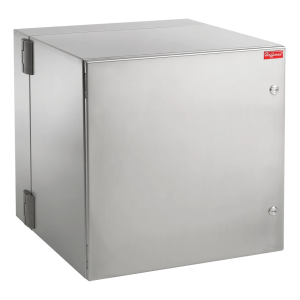 Gabinete Industrial ProTek de Puerta Sólida, Protección NEMA Tipo 4/4X/12, Abatible, Fabricado en Acero Inoxidable SS304, 12 UR, Color Gris Claro
