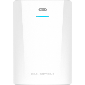 Punto de Acceso Wi-Fi 7 para Pared / GWN7670WM / MIMO 2x2:2 DL-UL OFDMA / Modulación 4096 QAM / 2.5G Ethernet PoE+ / Hasta 256 Clientes / QoS Avanzado / Cobertura 175 mts / Gestión Integrada y en la Nube