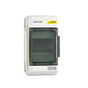 Gabinete Plástico para Exterior IP65 para Riel Din 4 Espacios.