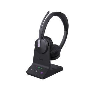Diadema Inalámbrica WH64 Dual Teams con Micrófono Dual y Acoustic Shield 2.0 para Llamadas Claras en Entornos Ruidosos