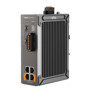 Switch Industrial Administrable / Gigabit con 2 Puertos PoE bt / 2 Puertos PoE af/at / 2 SFP Gigabit / Soporta RS485 / Presuepuesto PoE 128W