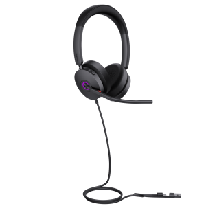 Diadema Yealink UH48 Dual Teams USB-C/A Certificada para Teams y Soporte Multiplataforma UC