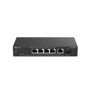 Switch Administrable Capa2 PoE++ con 5 puertos Multi-Gigabit 2.5Gb, hasta 70w PoE 802.3bt