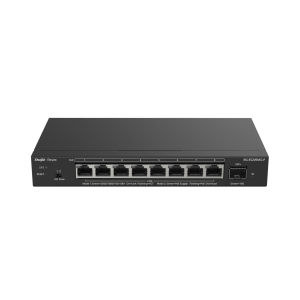 Switch Administrable Capa 2 con PoE++ Multi-Gigabit, 8 puertos 2.5Gb y 1 SFP+ 10G, hasta 130w estándar 802.3bt