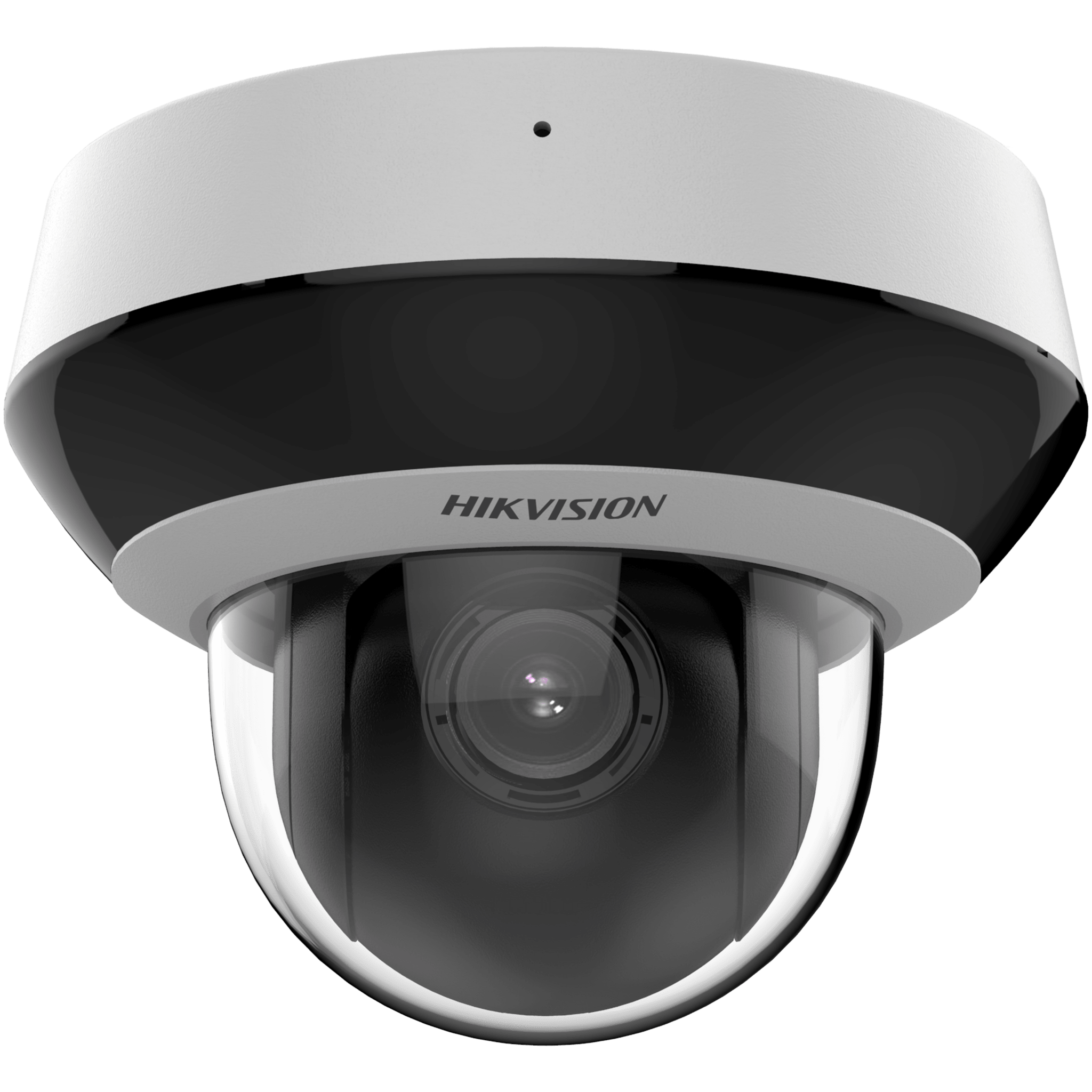 Mini Domo PTZ IP 2 Megapixel / 4X Zoom / H.265+ / 20 mts IR EXIR / WDR / PoE / IK10 / Exterior IP66 / Ultra Baja Iluminación / Micrófono Integrado / PoE / microSD