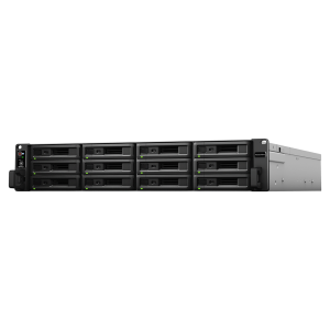 Servidor de Almacenamiento Synology RackStation RS3621RPxs | 12 Bahías | Procesador Intel Xeon D-1531 de 6 Núcleos | 8 GB DDR4 ECC | Expandible a 36 Bahías | Energía Redundante | Compatible con Virtualización y RAID.