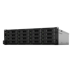Servidor de Almacenamiento Synology RackStation RS4021xs+ | 16 Bahías | Procesador Intel Xeon D-1541 de 8 Núcleos | Memoria 16 GB Ampliable a 64 GB | RAID F1, 0, 1, 5, 6, 10 | 403,000 IOPS | 6,200 MB/s Lectura Secuencial | Energía Red