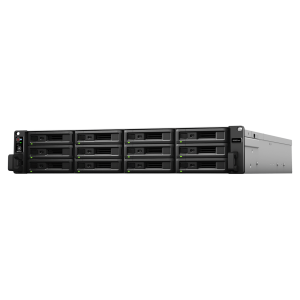 RackStation RS3621xs+ | 12 Bahías | Procesador Intel Xeon D-1541 8 Núcleos | 8 GB DDR4 ECC | Dual 10GbE | Alimentación Redundante | Escalable a 36 Bahías | Garantía 3 Años.