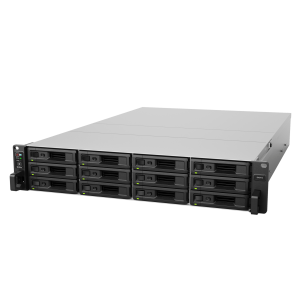 Servidor de Almacenamiento Synology SA3610 | 12 Bahías | Escalable hasta 96 Bahías | 1.728 PB de Capacidad Bruta | 6.200 MB/s Lectura Secuencial | 3.000 MB/s Escritura Secuencial | 10GbE RJ-45 | PCIe 3.0.