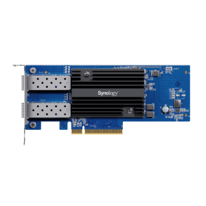 Adaptador de Red SFP+ de 10 GbE de Doble Puerto | Compatible con Synology | PCIe 3.0 x8 | Link Aggregation | Jumbo Frame 9 KB | Garantía de 5 Años.