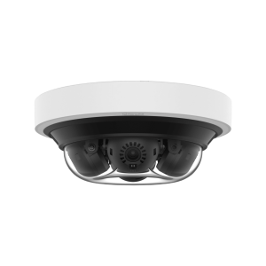 Camara IP Multisensor 16MP (4 Sensores de 4MP)/ WDR 120DB/ Lente fijo 3.19mm/ Inteligencia Artificial/ POE+/ IP66/ NEMA 4X/ IK10/ MICROSD/ IR 15M/ NDAA
