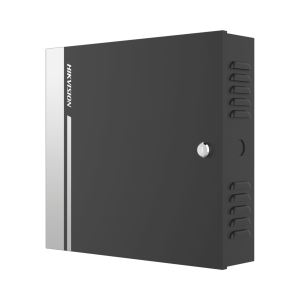 Controlador de Acceso para 1 Puerta y 2 Lectores Wiegand o RS485 / Incluye Gabinete y Fuente de Alimentación 12Vcc/8A / Soporta Batería de Respaldo / Wiegand y RS-485 / 10,000 Tarjetas