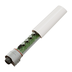 (GPeRx4) Extensor PoE administrable SwOS para exterior/ 4 puertos de salida af/at 90 Wats de consumo total / Puertos Aislados