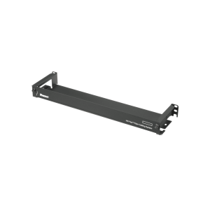 Organizador de Cables Frontal, para Panel de Fibra Óptica HD Flex™, de 1 UR, Color Negro