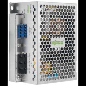 Fuente de Alimentación Monofásica WAGO ECO / 12V DC / 8A / 96W / Montaje en Carril DIN-35 / IP20 / Protección contra Cortocircuitos / LED DC-OK / Conectividad CAGE CLAMP®