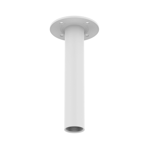 Soporte de Techo SBP-300CMI / Aluminio / Blanco / Peso 800g / Carga Máxima 10kg / Compatible con Modelos Hanwha Vision / Certificaciones EAC UL CE FCC