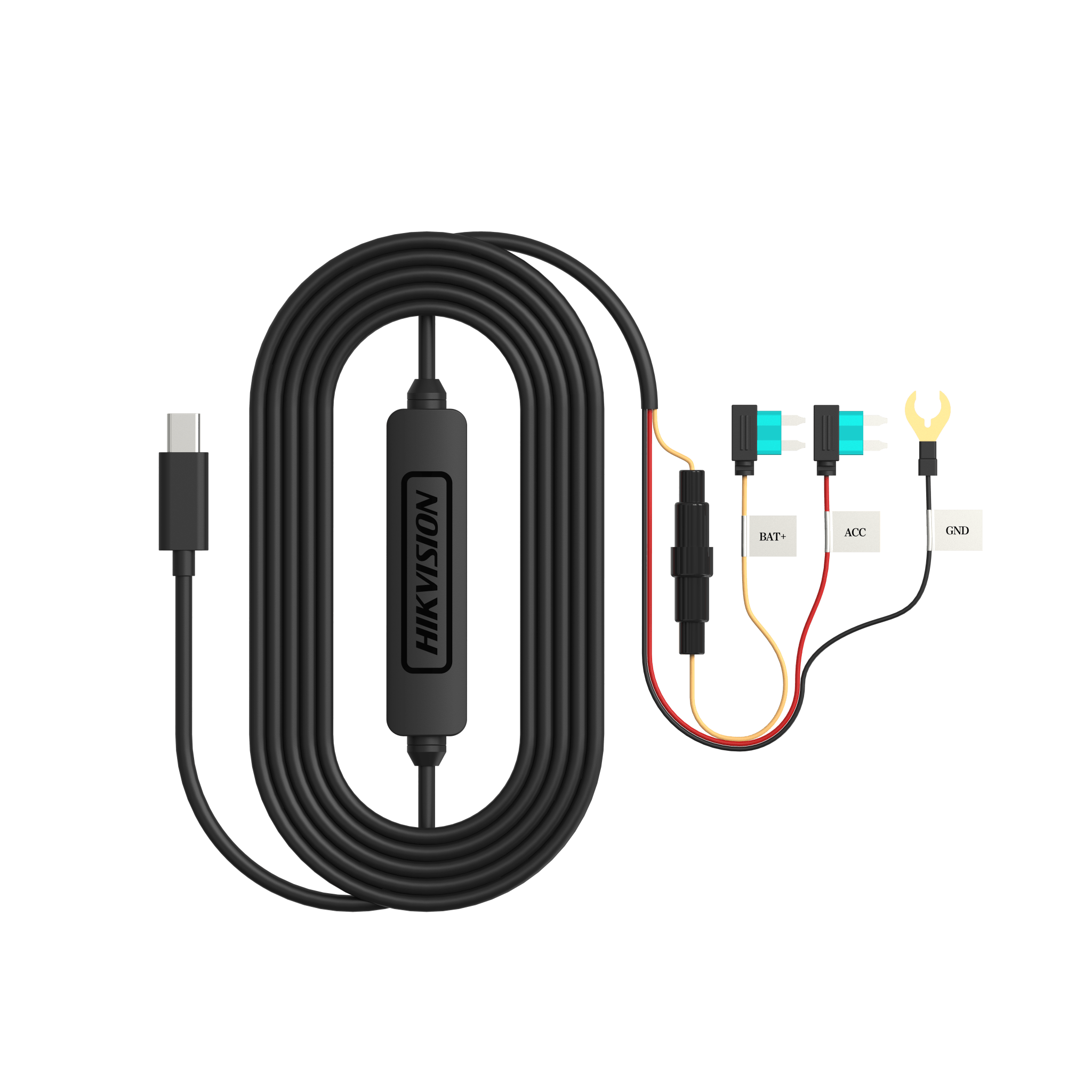 Adaptador para Alimentar Dahscam Directo de la Bateria del Automovil / Compatible con AE-DC2018-K2 / AE-DC4328-K5 / AE-DC2018-D1
