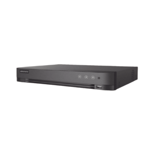 DVR 16 Canales TURBOHD + 8 Canales IP / 5 Megapixel Lite - 3K Lite / Salida Independiente HDMI - VGA / Audio de Dos Vías por Coaxitron / Reconocimiento Facial / ACUSENSE (Evista falsas alarmas) / 1 Bahía de Disco Duro / Salida de Video en Fu