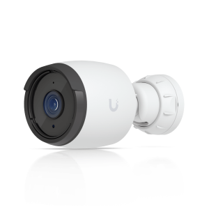 Cámara UniFi Protect G6 Bullet Color Blanco, PoE, 1.8" 4K, AI Multi-TOPS, Visión Nocturna IR 30m, Protección IP66, Reconocimiento Facial y Placa, Montaje en Pared, Techo, Poste
