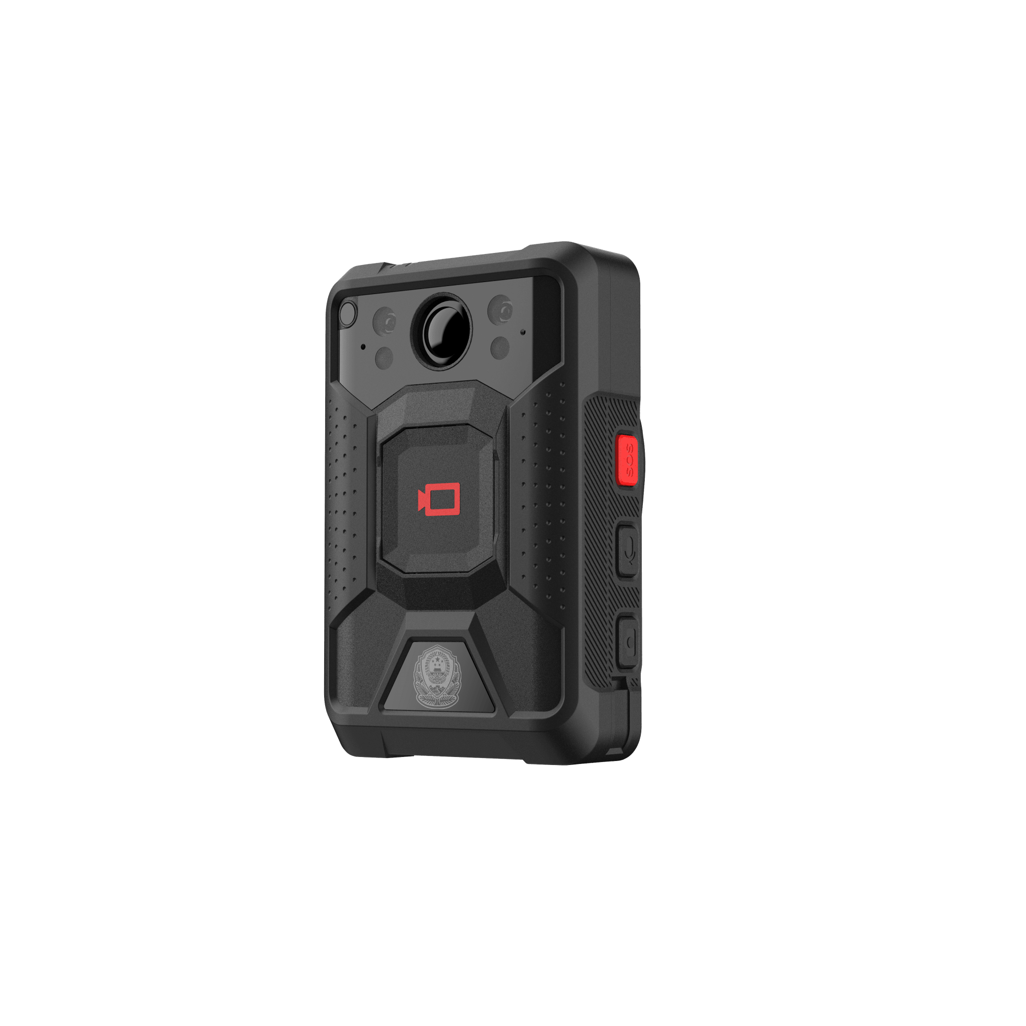 Body Camera Portátil / Grabación a 2K / Pantalla 2.4" LCD / IP67 / H.265 / 32 GB de Almacenamiento / GPS / WIFI / 3G y 4G / Fotos de Hasta 30 Megapixel / Micrófono Integrado